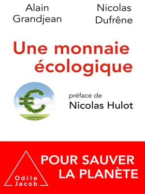 cover image of Une monnaie écologique